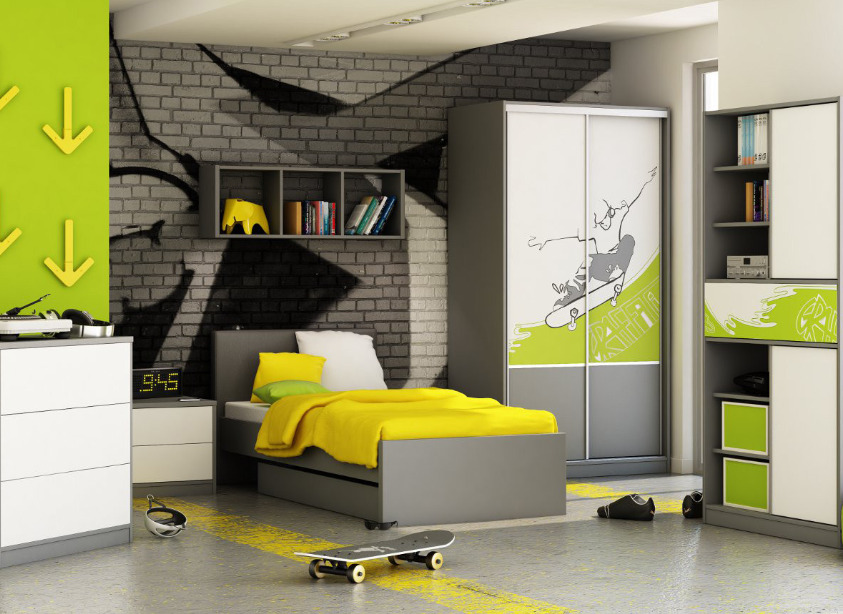 Комната для подростка в стиле минимализм
